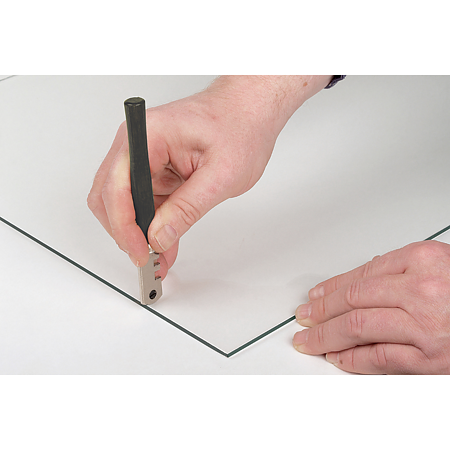 Cutit diamant standard pentru taiat sticla, Wolfcraft, 3-5 mm