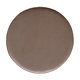 Taburet Ring, inel stejar, stofa gri deschis H34, rotund, 38 x 38 x 40 cm