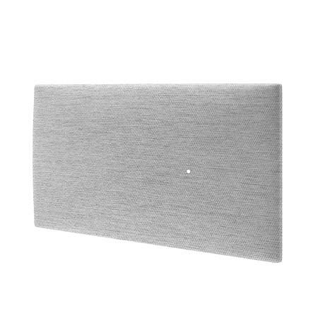 Panou decorativ tapitat, Simple KA16, gri, dreptunghi, 600 x 300 x 37 mm