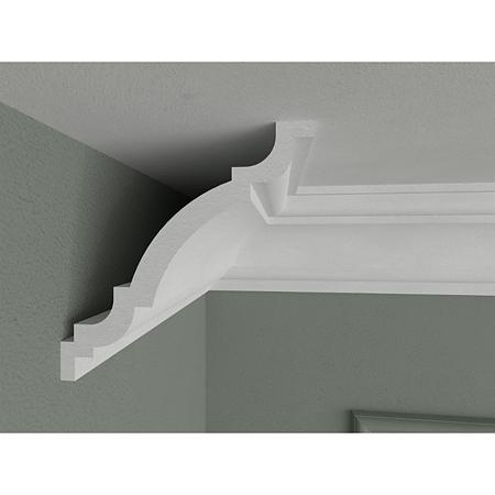 Bagheta decorativa de colt polistiren, Akfix BC23 XPS, 10 x 10 x 200 cm Bagheta decorativa de colt polistiren, Akfix BC23 XPS, 10 x 10 x 200 cm