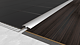 Profil de trecere cu surub mascat S64 fara diferenta de nivel lemn exotic, 0,93 m