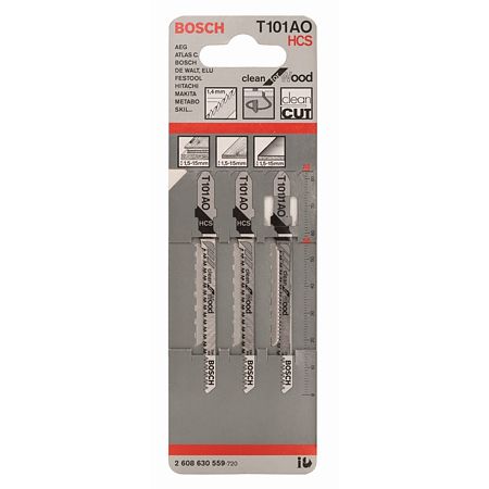 Panze de ferastrau vertical pentru lemn, 83 mm, 1,4 mm