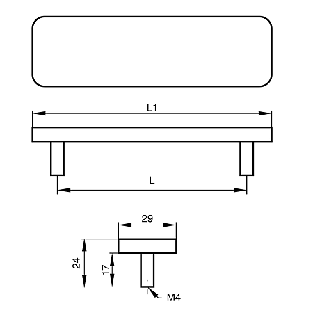 Buton animat 3, silicon, 96 mm