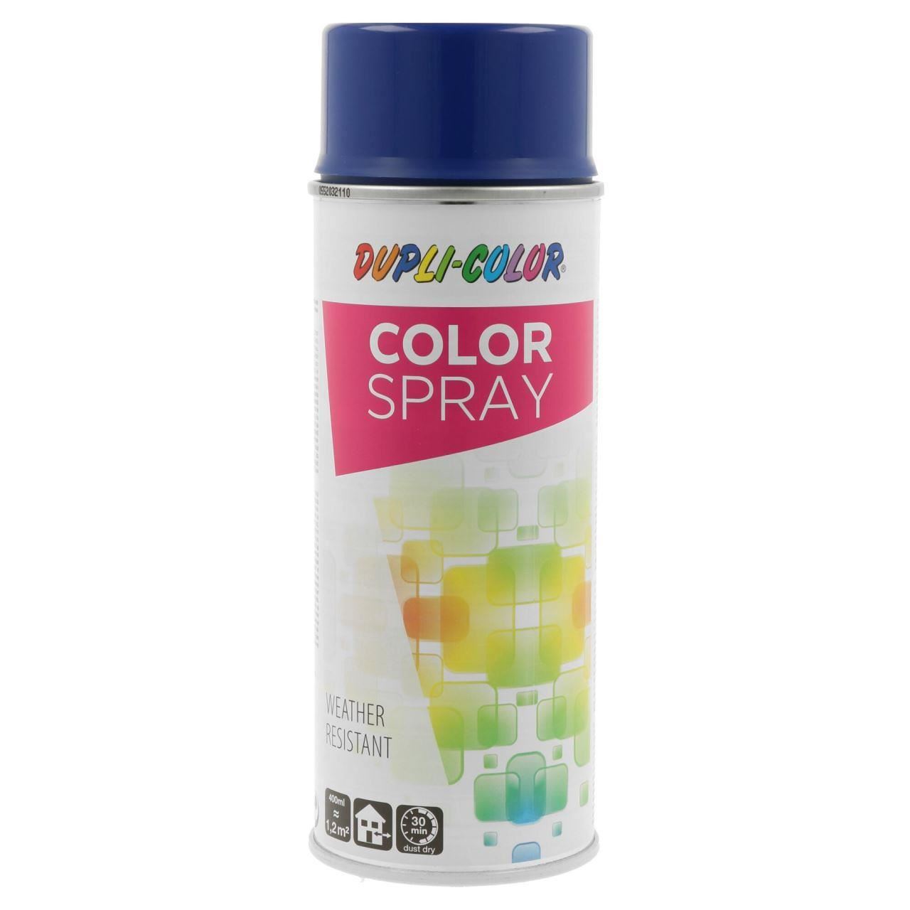 Vopsea spray universala Dupli-Color, albastru RAL 5002, mat, interior/exterior, 400 ml 400