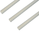 Cornier laturi egale, aluminiu, 15 x 15 x 1 mm, L 2 m