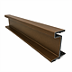 Profil Gola PLS 8401, orizontal/vertical, bronz, 3 m