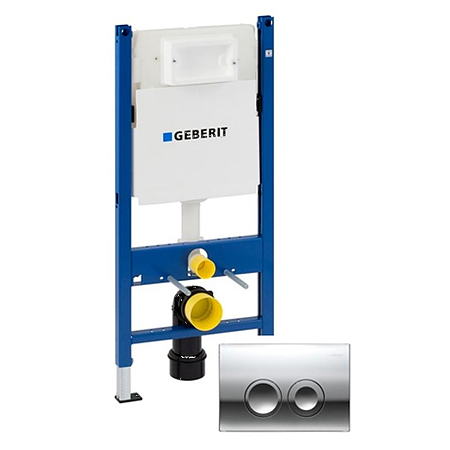 Set rezervor incastrat Geberit Duofix, plastic/ metal, max. 7.5l