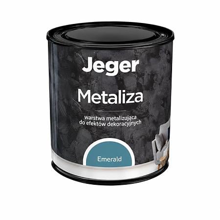 Finisaj metalic decorativ Jeger Metaliza, Emerald, 400 ml 