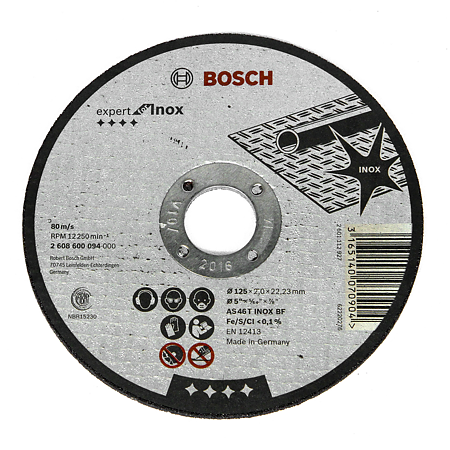 Disc debitare metal, Bosch Expert, 115 X 22,23 X 2.5 mm