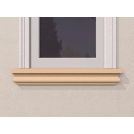 Solbanc decorativ exterior FP209, polistiren EPS 100, 150 x 78 x 2000 mm