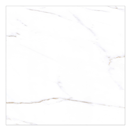 Gresie portelanata exterior Kai Ceramics Marmi, alb, aspect marmura, finisaj mat, patrata, grosime 8.5 mm, 60 cm