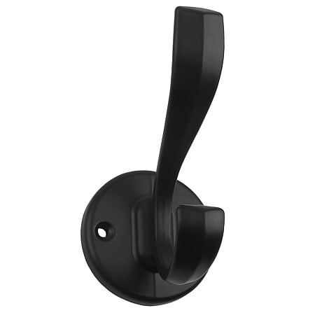 Cuier metalic Diva 544 Teko, aluminiu, negru mat, 95 x 55 mm