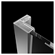 Cabina dus Radaway Torrenta KDJ, montaj stanga, sticla 6 mm, transparent, 90 x 90 x 1950 cm