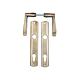 Maner tip sild pentru cilindru, aluminiu, alama, 90 mm