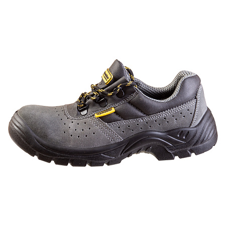 Pantofi de protectie cu bombeu metalic Topmaster TMP S1P, gri, marimea 46