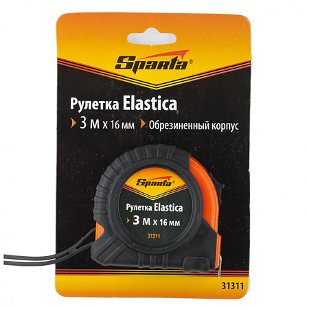 Ruleta elastica Sparta, 3 m x 16 mm Ruleta elastica Sparta, 3 m x 16 mm