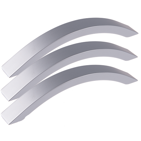 Maner AA667 128 mm, aluminiu mat Maner AA667 128 mm, aluminiu mat