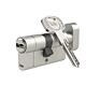 Cilindru cu buton Yale 1350, alama, 30 x 30 mm, 5 chei amprentate
