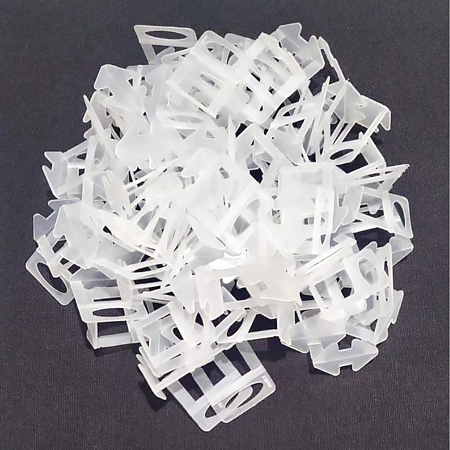 Clips 1.0 mm sistem nivelare gresie, 100 buc/set Clips 1.0 mm sistem nivelare gresie, 100 buc/set