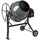 Betoniera cu coroana din poliamida Evotools Plus, 250 l, 1000 W