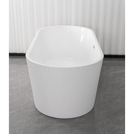Cada baie freestanding Sanotechnik Reno white, montaj dreapta, acryl, alb, 170 x 75 x 58 cm
