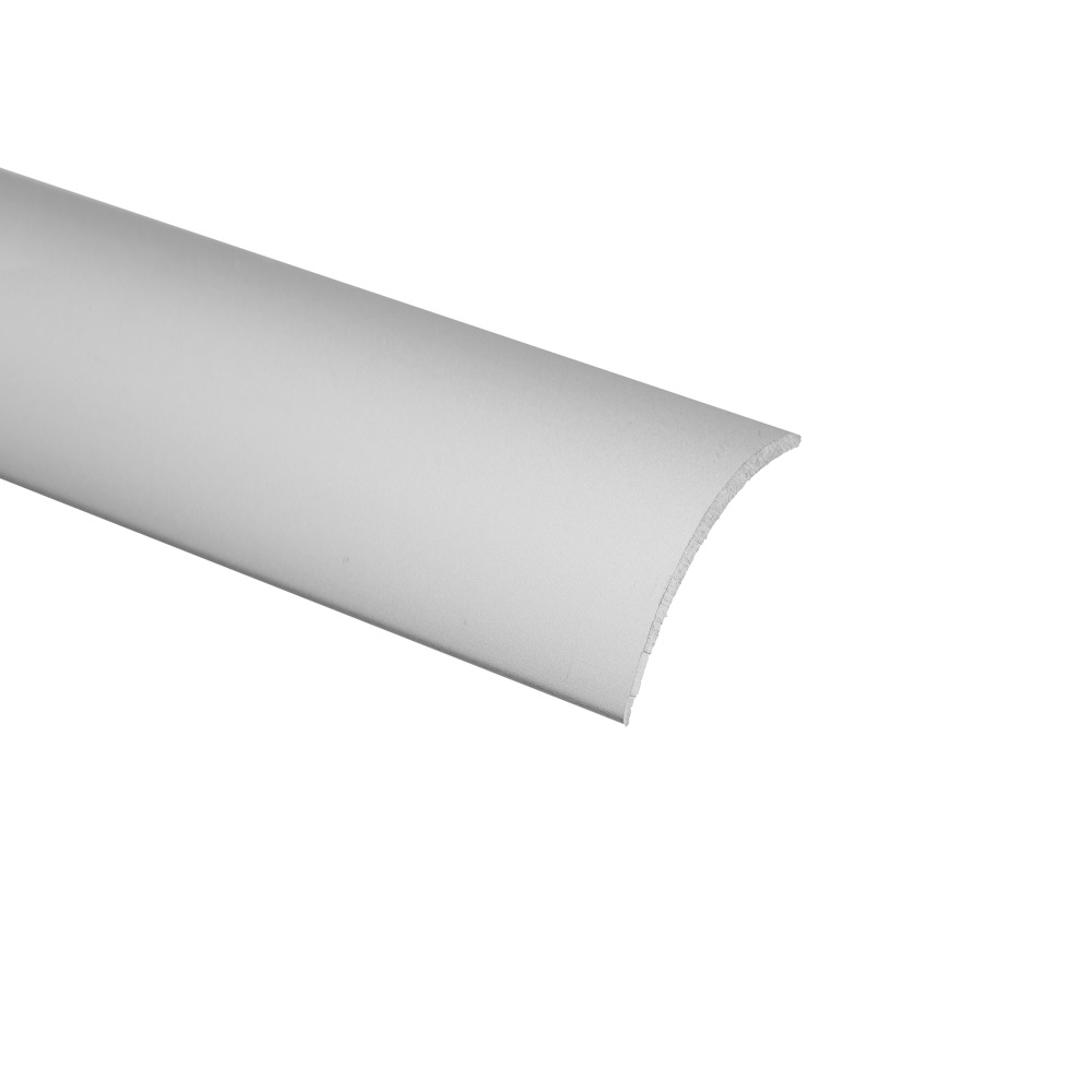 Profil de trecere autoadeziv, A03, argintiu, 30 mm, 0,93 m 093