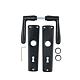Maner tip sild pentru cheie, aluminiu, negru, 54 mm