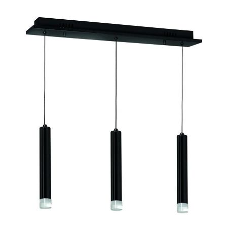 Suspensie led Carbon, 15 W, metal/acrilic, negru