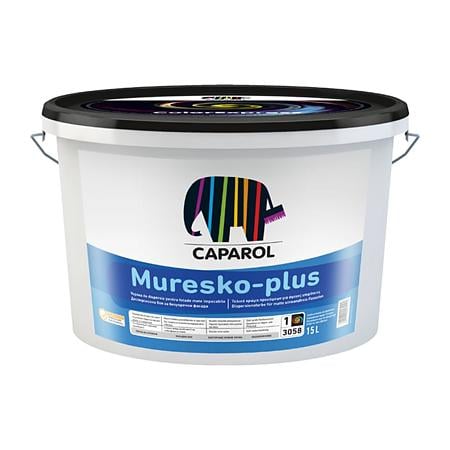 Baza de colorare Caparol Muresko Plus B1, exterior, alb, 15 l
