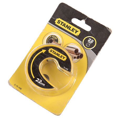  Dispozitiv de taiat tevi Stanley 0-70-446, metal, galben + negru, 22 mm