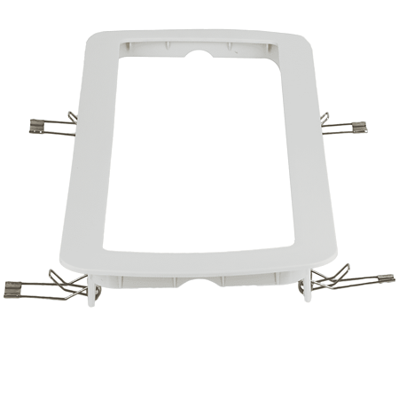 Kit montaj sub tencuiala pentru lampa EXIT Hepol, metal, alb