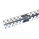 Profil glet de colt, aluminiu, 17 x 17 x 2500 mm