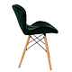 Scaun bucatarie / living Eliza, tapitat, catifea, verde, cadru de lemn, max. 110 Kg., 73 x 47 cm Scaun bucatarie / living Eliza, tapitat, catifea, verde, cadru de lemn, max. 110 Kg., 73 x 47 cm