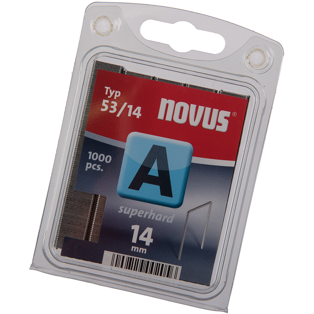Capse Novus, pentru capsatoare manuale si electrice, zinc, 11,3 x 14 mm, 1000 buc 1000
