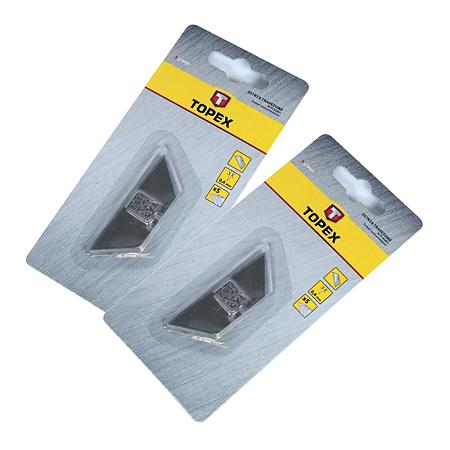Set de 5 lame trapezoidale Topex pentru cutter, 51 mm
