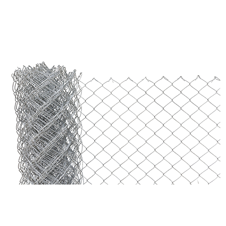 Plasa de gard impletita, zincata, rola, grosime fir 2.8 mm, 2 x 10 m