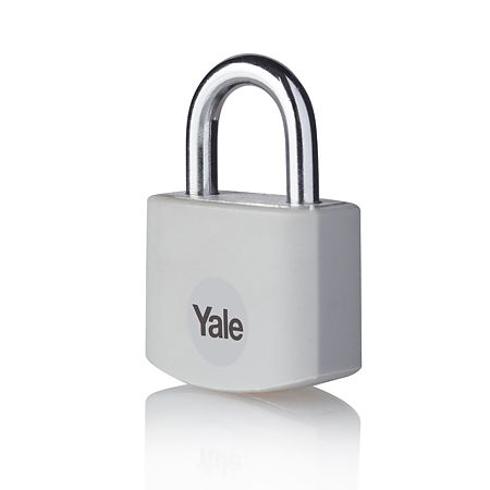 Lacat din aluminiu, Yale Standard Protection, gri, l 25mm, 3 chei