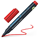Marker permanent Schneider 130, varf rotund, 3 mm, cu vopsea rosie