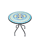 Masa rotunda Mozaic HK155067, 70 x 75 cm