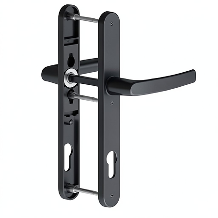 Maner usa PVC cu sild, aluminiu, antracit RAL 7016, 92 mm