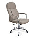 Scaun birou directorial taupe Antares Montgomery, tapiterie piele ecologica, rotativ, reglabil pe inaltime, 61 x 72 x 119 - 129 cm