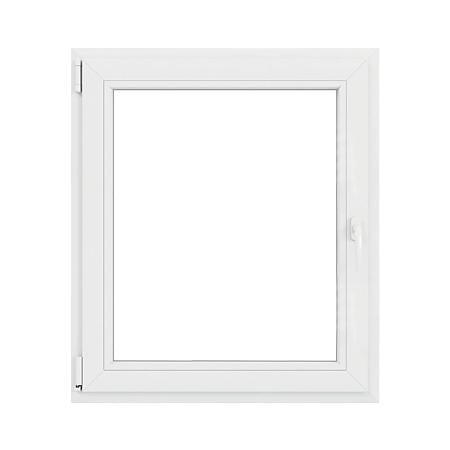 Fereastra PVC, 5 camere, deschidere oscilobatant, stanga, alb, 100 x 120 cm 