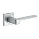 Set maner cu rozeta Falcon Yale, aliaj zinc, crom satinat, 65 mm