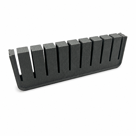 Suport cutite organizator pentru sertar Scilm, antracit, 140 x 47 x 20 mm