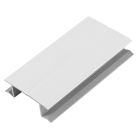 Accesoriu Multicorner pentru cuplare plita PVC cu folie din aluminiu, alb, H 100 mm