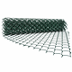 Plasa de gard impletita, zincata, verde, grosime fir 2.8 mm, 1.7 x 10 m