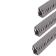 Canal slitat pentru cabluri, 25 x 40 mm, 2 m gri