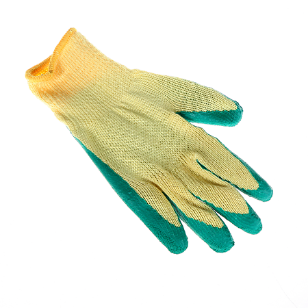 Manusi de protectie Dipper BLS DCT-9, verde, tricotate, fibre mixte, imersate in latex, marimea 8