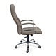 Scaun birou directorial taupe Antares Montgomery, tapiterie piele ecologica, rotativ, reglabil pe inaltime, 61 x 72 x 119 - 129 cm