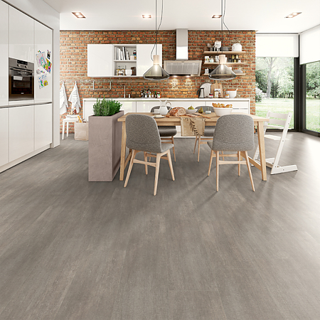 Parchet laminat 8 mm Egger EHL004 Beton Cefalu deschis, nuanta medie, clasa de trafic 32, CLIC it, 1292 x 327 mm